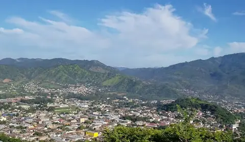 Danlí, Honduras — Vista panorámica de la Ciudad de Danlí