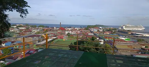 Limón, Costa Rica — Limón - Panoramic view from Downtown Limón