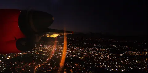 Alajuela, Costa Rica — Alajuela, Costa Rica - Night Skyline