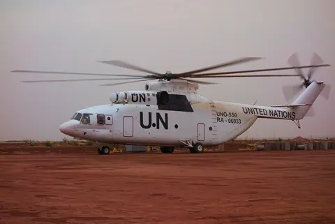 Wau, South Sudan — Mil Mi-26T UNO 550P UNMISS