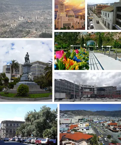 Ambato, Ecuador — Collage Ambato