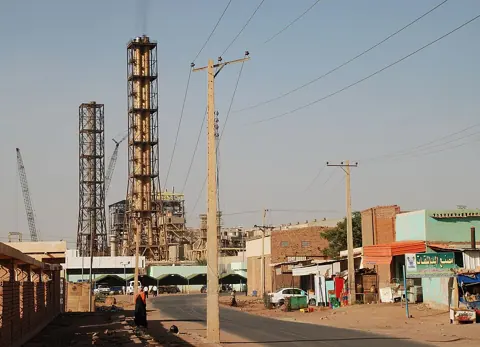 Khartoum North, Sudan — Khartum north industrial