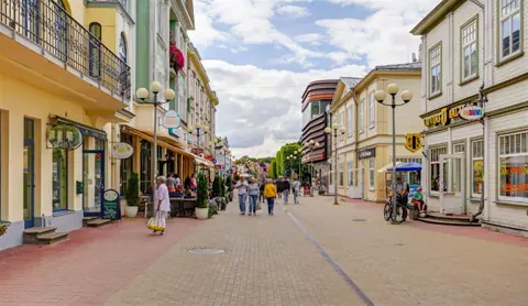 Jūrmala, Latvia — Jomas Street, Jurmala, Latvia