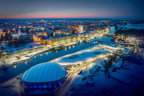 Jelgava, Latvia — Jelgava winter