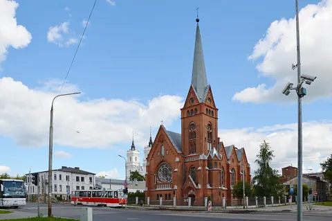Daugavpils, Latvia — Daugavpils luterāņu baznīca 01