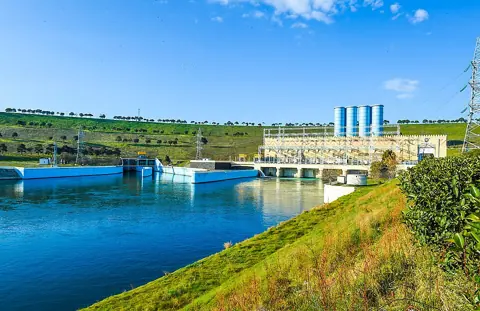 Mingachevir, Azerbaijan — Mingəçevir SES əsas korpus
