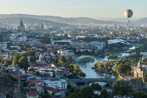 Tbilisi, Georgia — View of Tbilisi from Tabori Church 2023-10-08-2