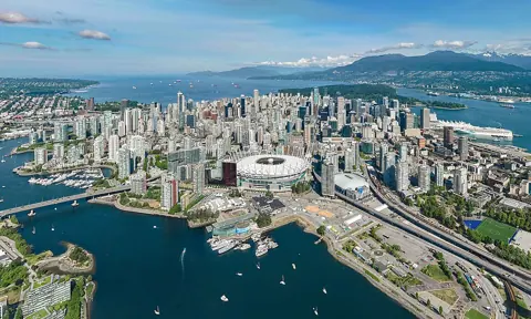 Vancouver, Canada — Skyline of Vancouver, Canada