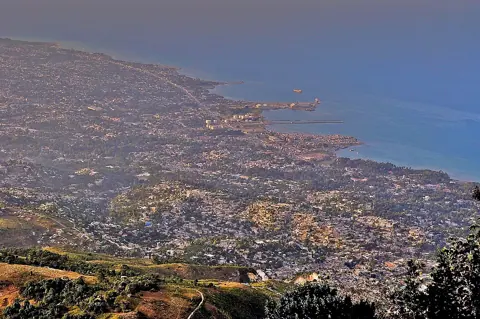 Carrefour, Haiti — Panoramic View of Carrefour, Haiti