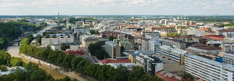 Turku, Finland — View from Turku Cathedral tower