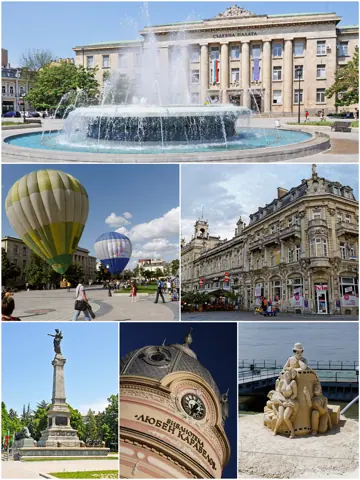 Ruse, Bulgaria — Collage-ruse