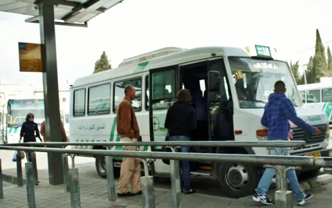 East Jerusalem, Palestine — East Jerusalem Central Bus Station