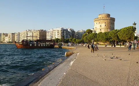 Thessaloníki, Greece — Tessaloniki BW 2017-10-05 18-22-47