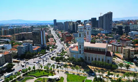 Pristina, Kosovo — View of Prishtina