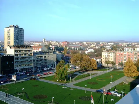 Kragujevac, Serbia — View on the city of Kragujevac