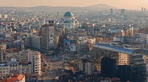 Belgrade, Serbia — Panorama Belgrad