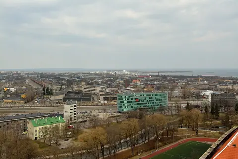 Põhja-Tallinn, Estonia — Põhja-Tallinn Pika Hermanni tornist
