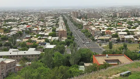 Erebuni, Armenia — 2014 Erywań, Erebuni, Widok z twierdzy Erebuni (11)