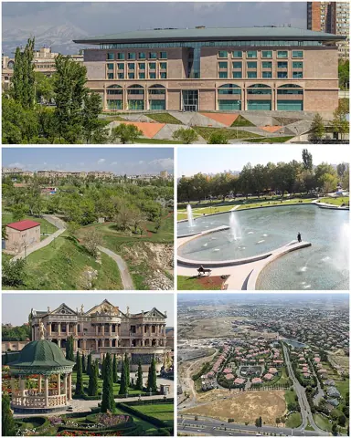Ajapnyak, Armenia — Collage of Ajapnyak District (Yerevan)