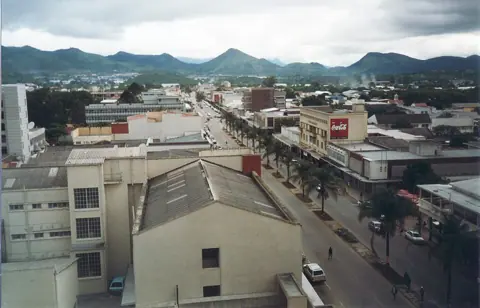 Mutare, Zimbabwe — Mutare aerial