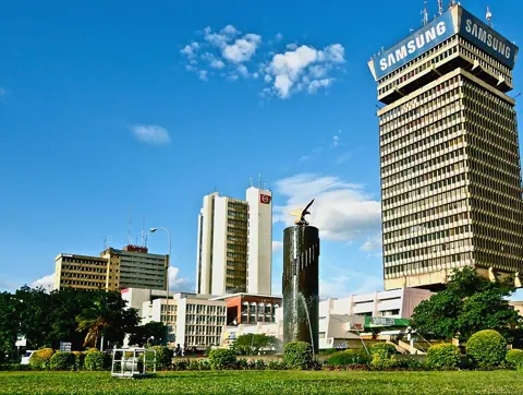 Lusaka, Zambia — Downtown Lusaka