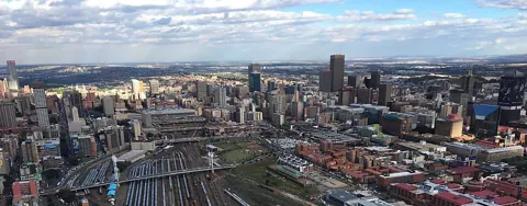 Johannesburg, South Africa — Johannesburg skyline 2017